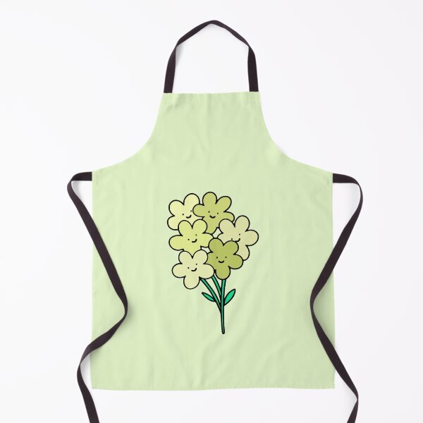 Item preview, Lime Green Smiley Flowers designed and sold by everything4eva.
