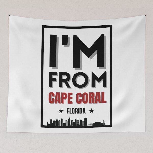 Item preview, I'm from Cape Coral | Bold city contour | Text design designed and sold by egilsee.