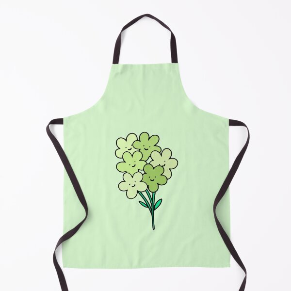 Item preview, Green Smiley Flowers designed and sold by everything4eva.