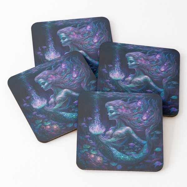 Item preview, Bioluminescent Sea Woman designed and sold by Solace Sparkles.