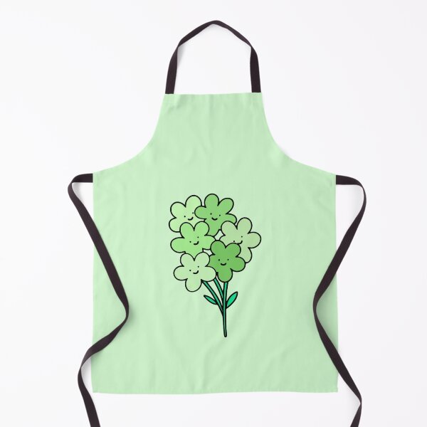 Item preview, Green Smiley Flowers designed and sold by everything4eva.