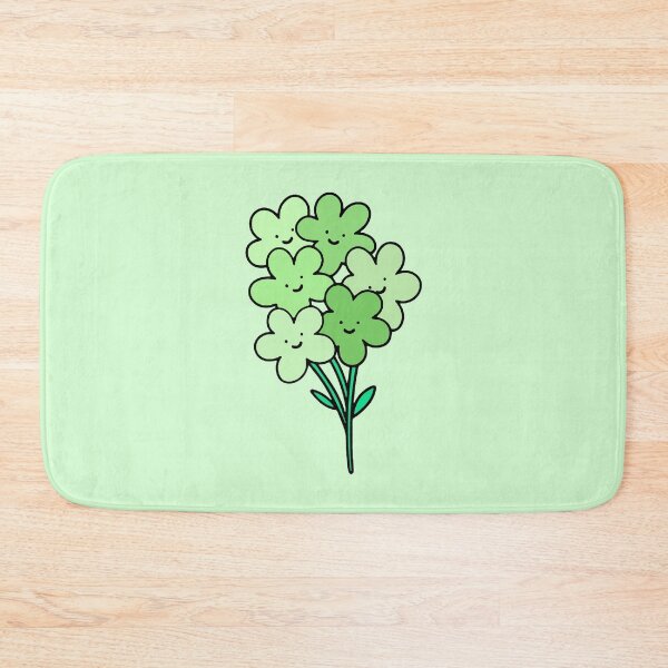 Item preview, Green Smiley Flowers designed and sold by everything4eva.