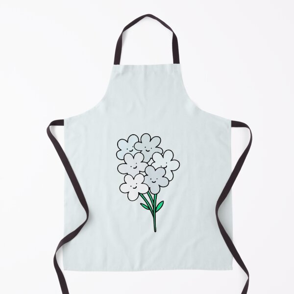 Item preview, White Smiley Flowers designed and sold by everything4eva.