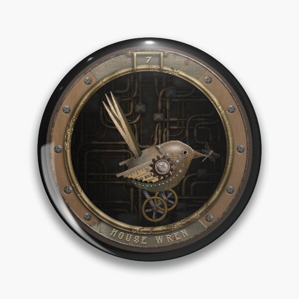 Item preview, Steampunk house wren by Maxine Gadd  designed and sold by Maxine Gadd.