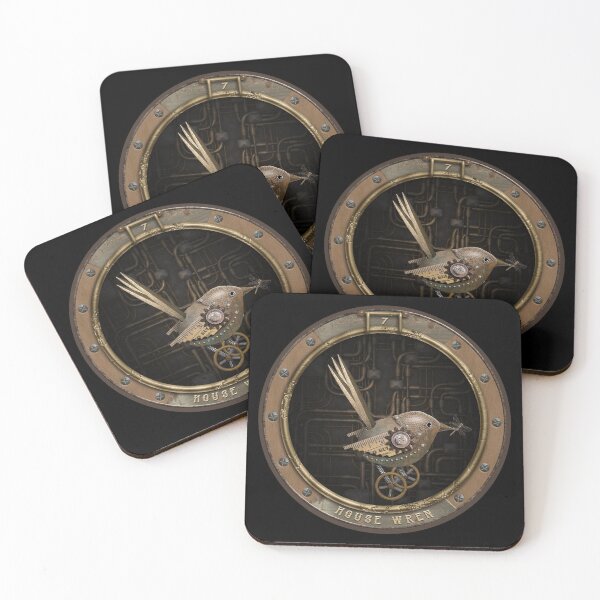 Item preview, Steampunk house wren by Maxine Gadd  designed and sold by Maxine Gadd.