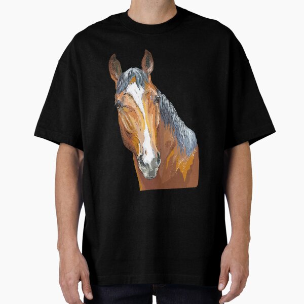Aperçu de l'œuvre Dessin à la main cheval bai créée et vendue par Alinart16.