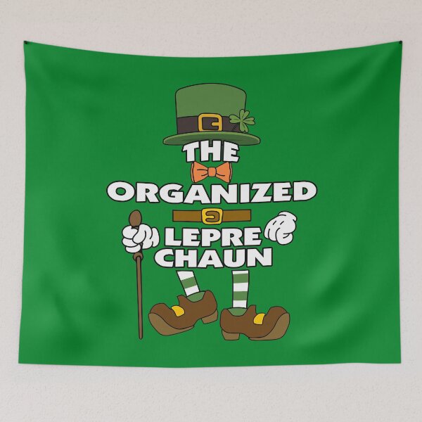 Artikelvorschau, The Organized Leprechaun St Patrick's Day Celebration Matching Outfits Group Attire entworfen und verkauft von onicon.
