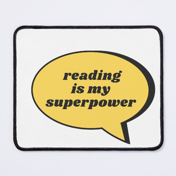 Item preview, reading is my super power | reading day, reading books designed and sold by syeda noon.