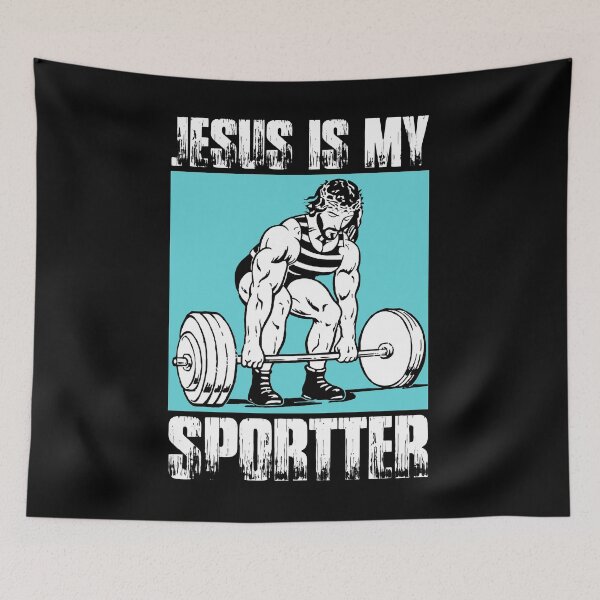 Item preview, jesus is my spotter designed and sold by hendrisubecak.