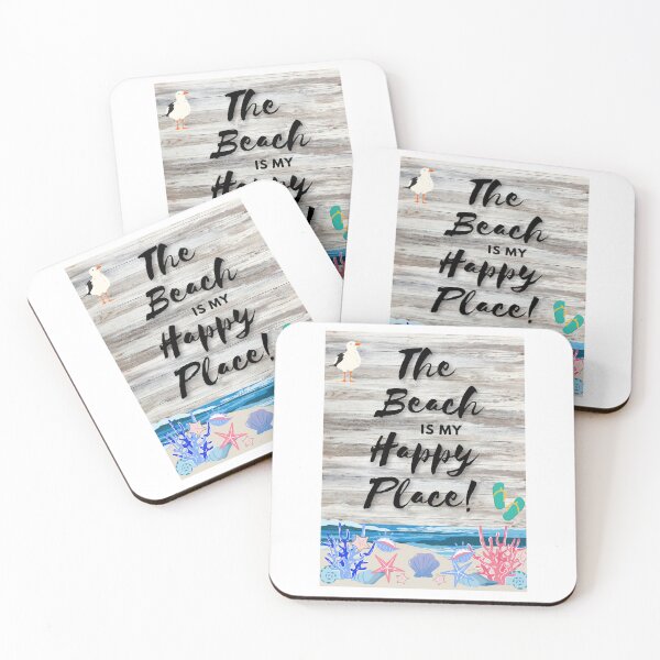 Item preview, The Beach is my Happy Place designed and sold by Cakedecorcairns.