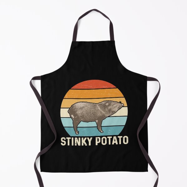 Item preview, Vintage Retro Javelina Wild Pig Stinky Potato Peccary Hunter designed and sold by StrongShirts.