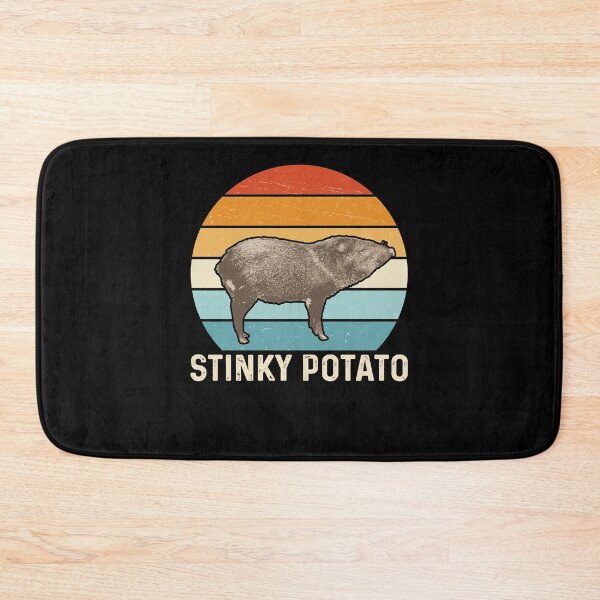 Item preview, Vintage Retro Javelina Wild Pig Stinky Potato Peccary Hunter designed and sold by StrongShirts.
