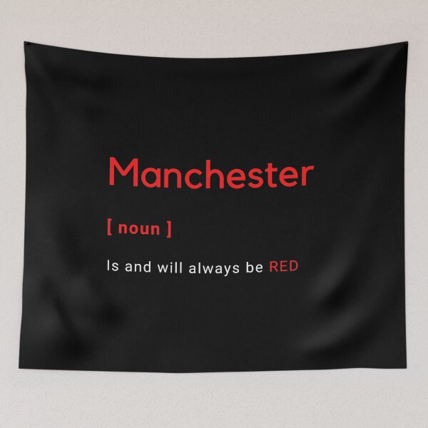 Item preview, Manchester Will Always Be Red designed and sold by Shadydesigner.