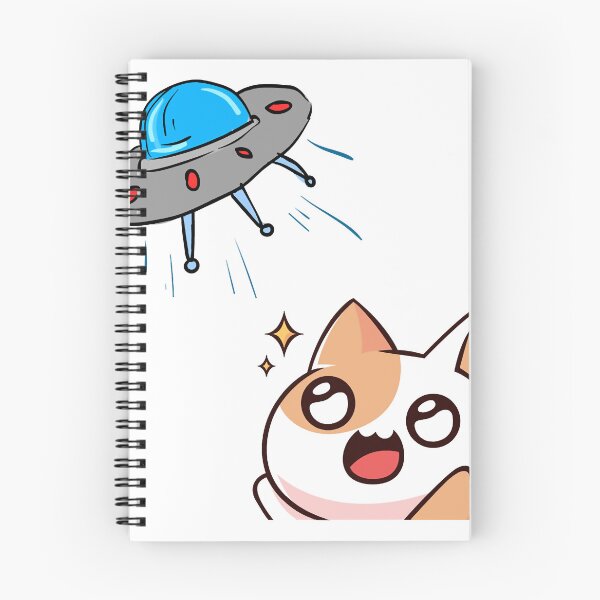 Item preview, Cat Ufo designed and sold by BiblioFoxstore.