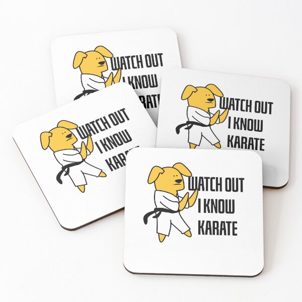 Item preview, Danger Dog Knows Karate designed and sold by DFY-studio.