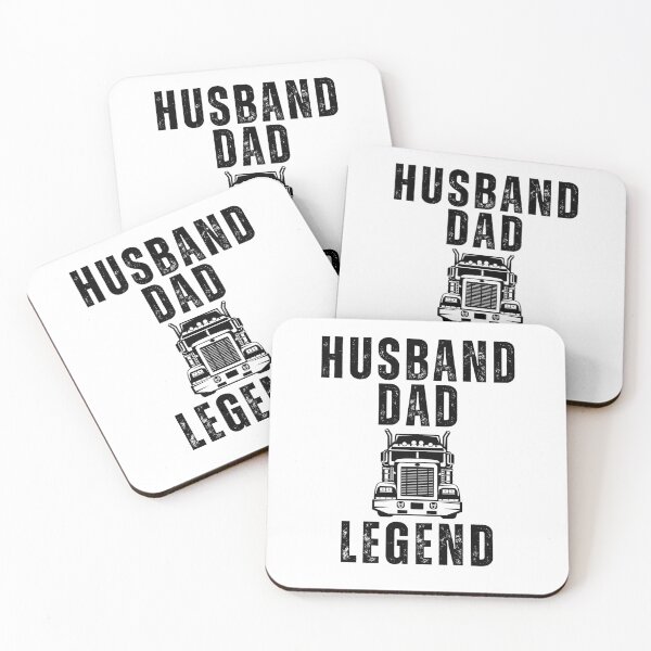 Item preview, husband dad trucker legend funny designed and sold by IHRArt.