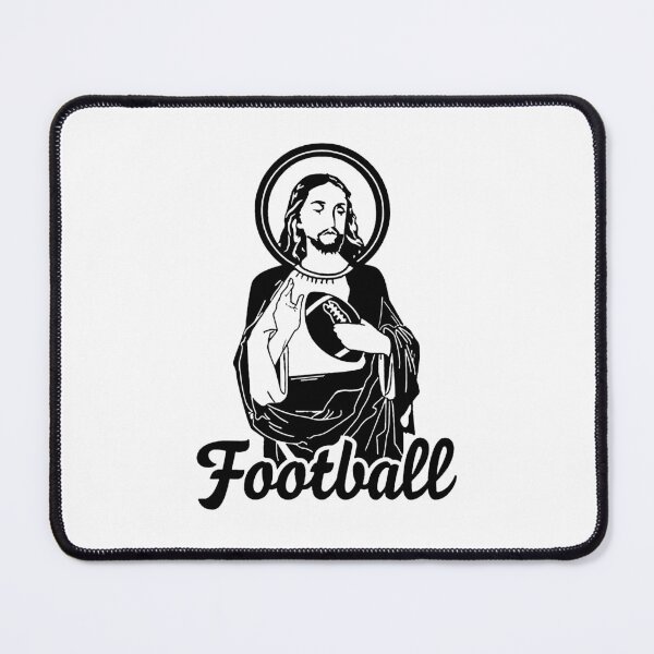 Item preview, funny jesus football designed and sold by hendrisubecak.
