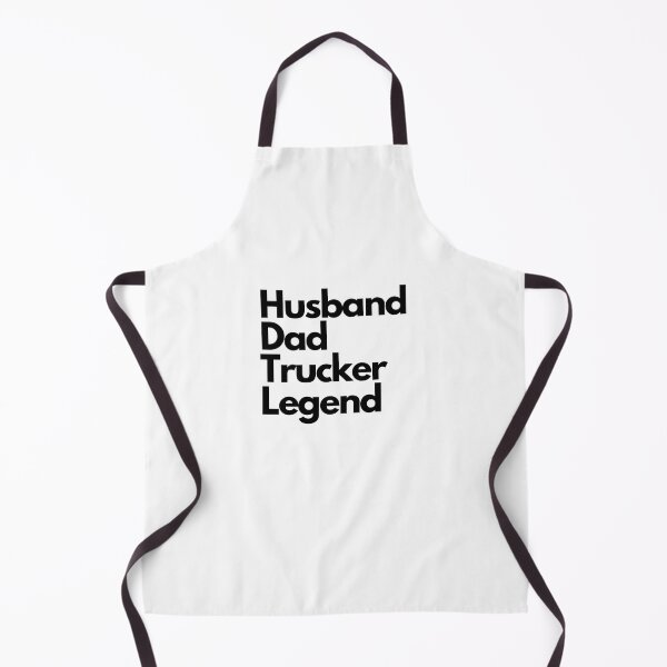 Item preview, husband dad trucker legend funny design designed and sold by IHRArt.