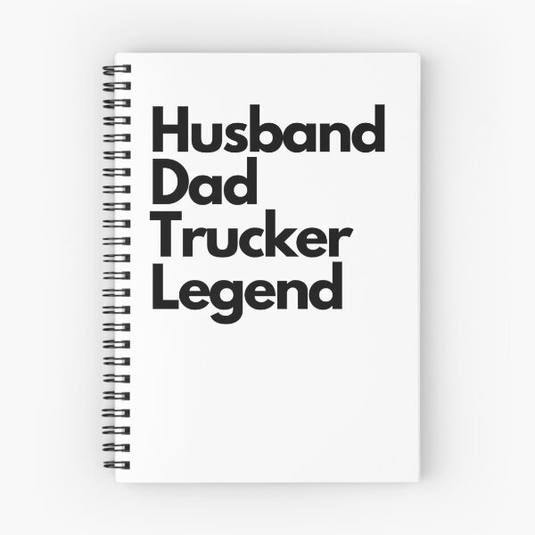 Item preview, husband dad trucker legend funny design designed and sold by IHRArt.