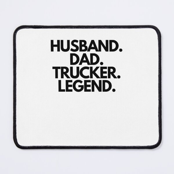 Item preview, husband dad trucker legend funny trucker design designed and sold by IHRArt.