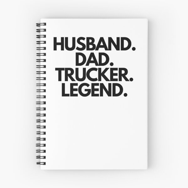 Item preview, husband dad trucker legend funny trucker design designed and sold by IHRArt.