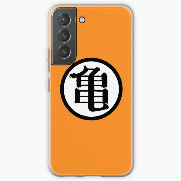 turtle hermit symbol - orange Samsung Galaxy Soft Case