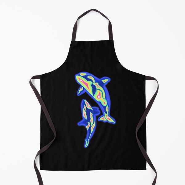 Item preview, Life is better with orcas, orca, killer whale cute heat map designed and sold by lucky-fern.