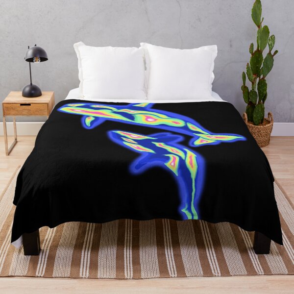 Item preview, Life is better with orcas, orca, killer whale cute heat map designed and sold by lucky-fern.
