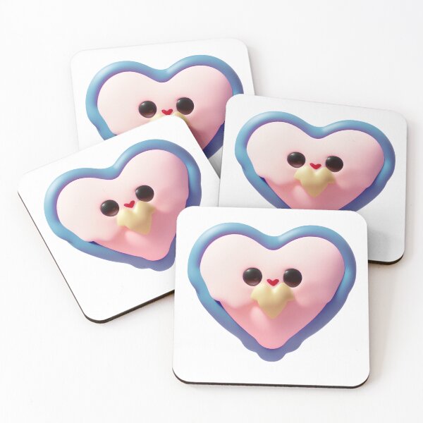 Item preview, kawaii heart plasticine designed and sold by ThatPrints.