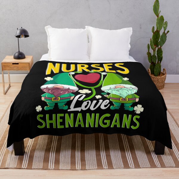 Item preview, Nurses Shenanigans Funny St Patricks Genomes designed and sold by Luckyart5.