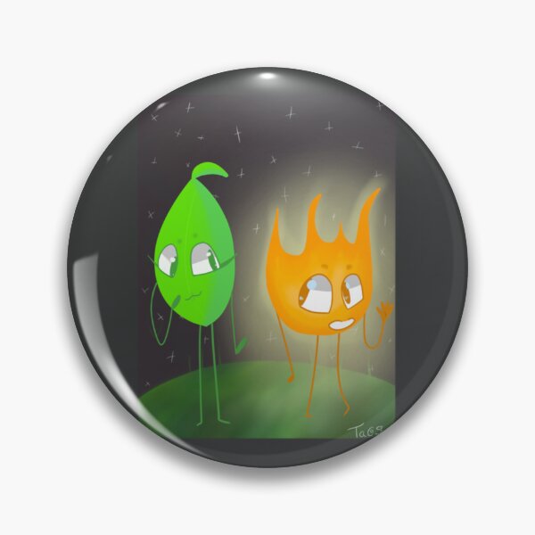 Item preview, Firey and Leafy - Bfb   designed and sold by Boyceidem.