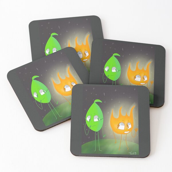 Item preview, Firey and Leafy - Bfb   designed and sold by Boyceidem.