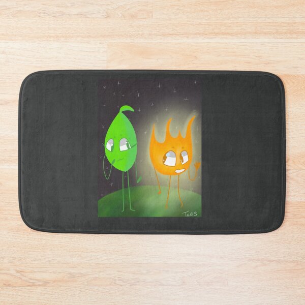 Item preview, Firey and Leafy - Bfb   designed and sold by Boyceidem.