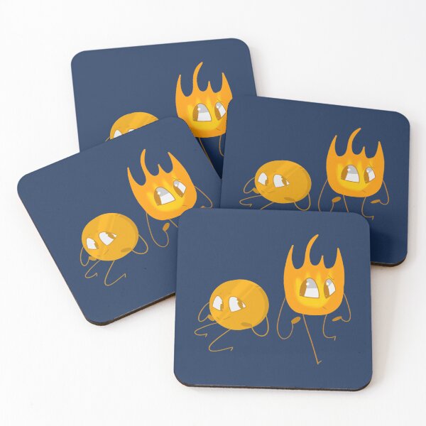 Item preview, Firey and Coiny - Bfb   designed and sold by Boyceidem.