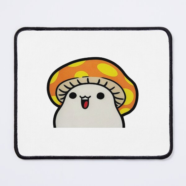Item preview, Static Cling Orange Mushroom designed and sold by Wern617.