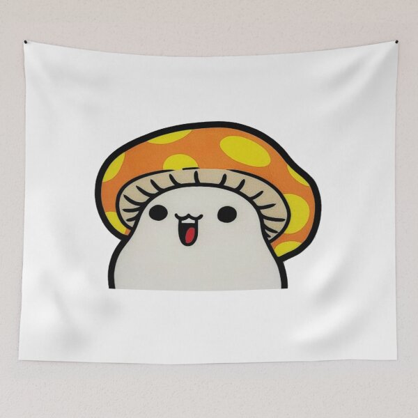 Item preview, Static Cling Orange Mushroom designed and sold by Wern617.