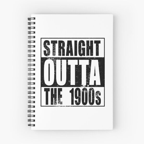 Item preview, Straight Outta The 1900s (black) designed and sold by SolidEarthArt.