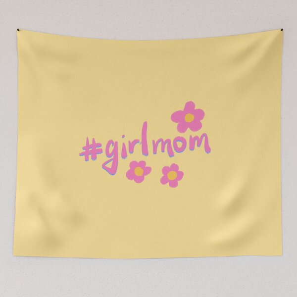 Item preview, Girlmom with flowers designed and sold by pinkyfish1010.