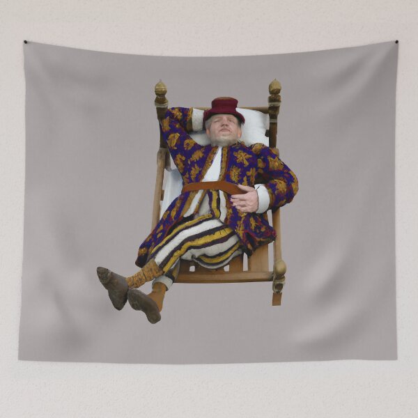 Item preview, Morris Dancer Reclining On A Chaise Longue designed and sold by taiche.