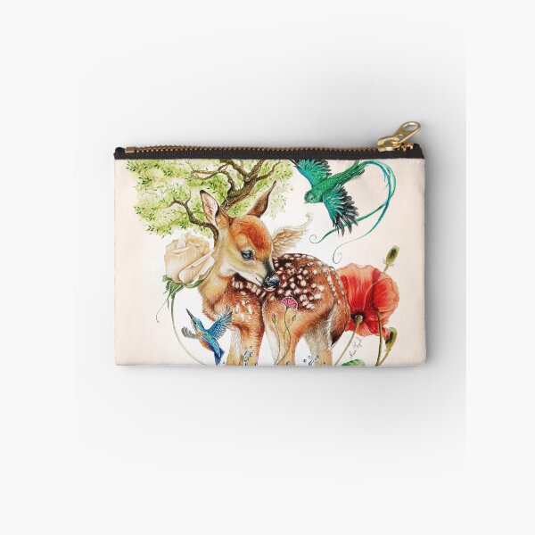 Item preview, Deer with birds by Maria Tiqwah designed and sold by Maria Tiqwah.