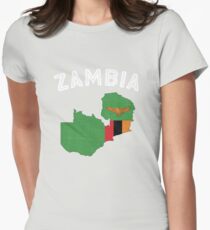 Sambia Tailliertes T-Shirt