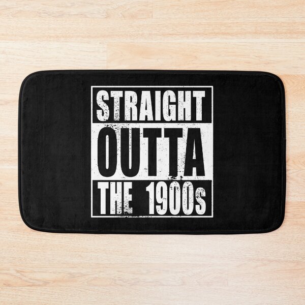 Item preview, Straight Outta The 1900s (white) designed and sold by SolidEarthArt.