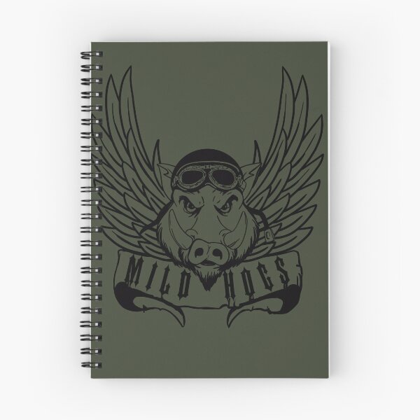 Item preview, Biker badge Mild Hogs camouflage green designed and sold by Martzart.