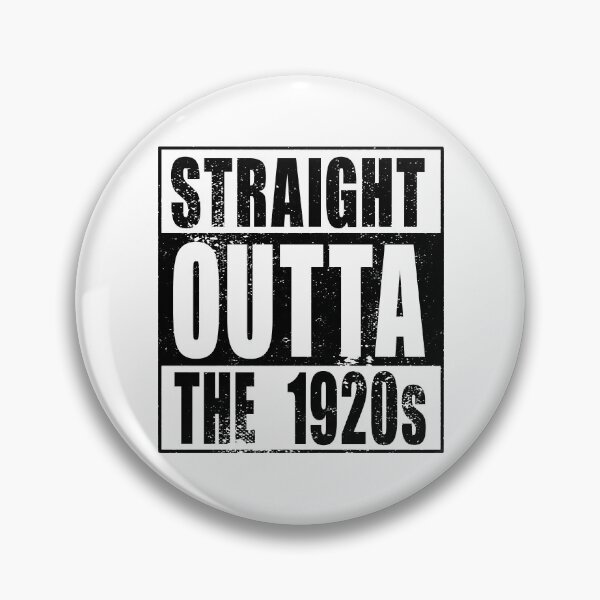 Artikelvorschau, Straight Outta The 1920s (schwarz) entworfen und verkauft von SolidEarthArt.