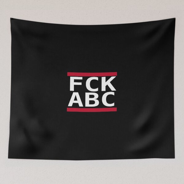 Item preview, FCK ABC in RUN DMC style designed and sold by fckall.