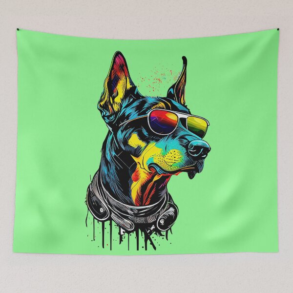 Item preview, Color doberman designed and sold by Hoity-Toity.