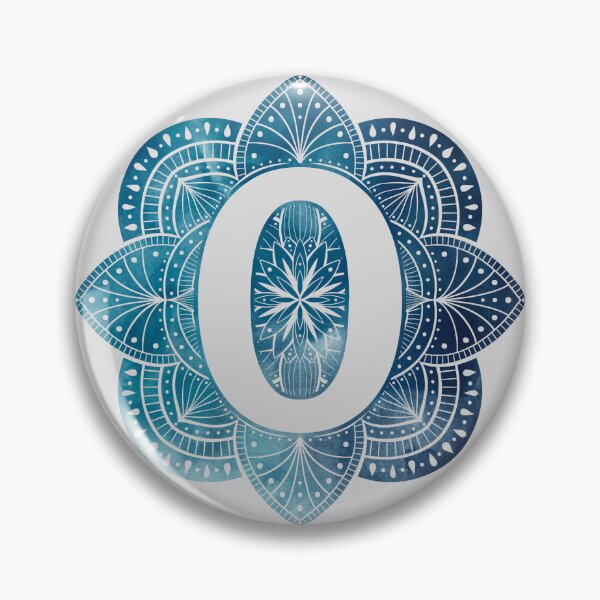 Item preview, Number 0 Mandala Monogram designed and sold by BuBuchi.