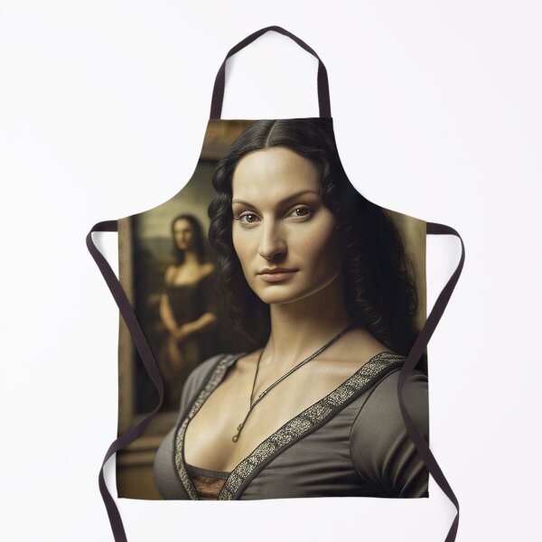 Item preview, Mona Lisa as a modern woman designed and sold by RK - Shop.