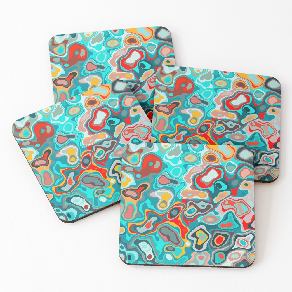 Item preview, Coasters (Set of 4) designed and sold by ferhatsozeriart.