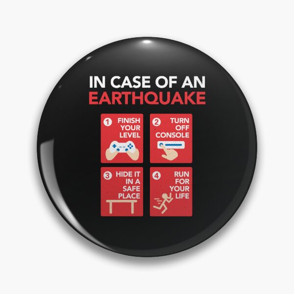 Item preview, Gamer Earthquake - Gaming Love designed and sold by ChrisFeil.
